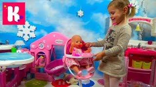 Стульчик для кормления куклы Беби Борн / Обзор игрушек