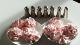 Как работать с насадками"Сфера/Шар" Russian Ball Piping Tips/Швейцарская меренга /-Alex Bon Appétit.