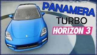 Porsche Panamera Turbo - Gameplay, Review + Car Sounds - Forza Horizon 3 Porsche Car Pack (FH3)