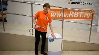 Видеообзор стиральной машины Leran TWM 110-30 B со специалистом от RBT.ru
