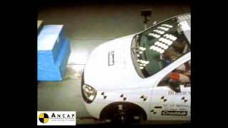 Holden Barina 2001 ANCAP Crash Test (4 stars)