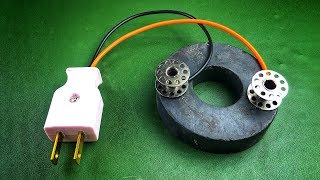 Free energy generator science electric experiment 2019