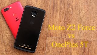 Moto Z2 Force vs OnePlus 5T: Design, display, camera and our pick
