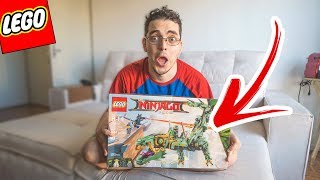 MONTANDO LEGO NINJAGO - o Dragão do Ninja Verde (MUITO LOUCO)