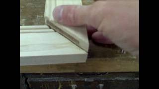 How to Make Mitered Cabinet Doors