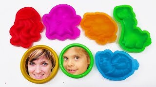 Веселая Школа с Машей Капуки Кануки - Видео для детей - Изучаем Play Doh Touch