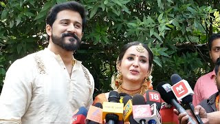 എല്ലാവരും എന്നോട് ക്ഷമിക്കണം | Bhama Press Meet After Marriage | Bhama Wedding Photoshoot
