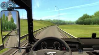 #033 Let's Play City Car Driving - MAN LKW [Deutsch] [Full-HD] MOD