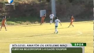 Kanal Fırat Spor - Bölgesel Amatör Lig Erteleme Maçı