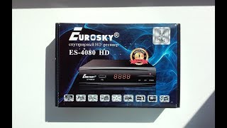 Обзор ресивера ► Eurosky ES-4080 HD