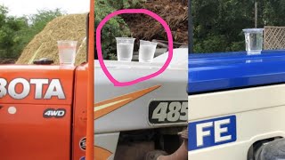 Vibration Challenge  with SWARAJ 744 Tractor vs EICHER 485 vs KUBOTA MU5501 4WD - Come To Village