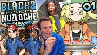 PEE PEE! POO POO! | Pokémon Black 2 Randomizer Nuzlocke w/ Ryan & Keyshawn! Ep. #1