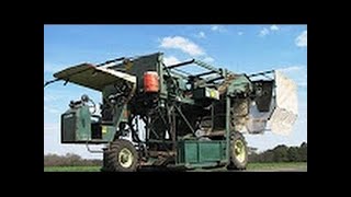 Сбор табака  Комбайны для сбора урожая mp4