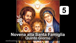5 - Novena alla Santa Famiglia di Nazareth