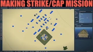 Mission Editor: Example Creating Small Strike & Cap Mission | DCS WORLD