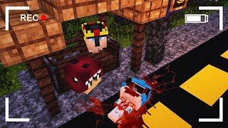 NUNCA ESPERES SOLO EN LA PARADA DEL BUS... ? TERROR EN MINECRAFT