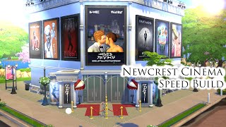 The Sims 4: Speed Build | Newcrest Cinema