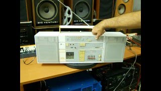 Grundig Party Center 800 Boombox Ghettoblaster Giant Monster Radio Cassette Recorder
