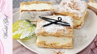 Постный низкокалорийный Наполеон | Веганский рецепт
