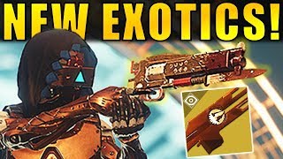 Destiny 2 News: NEW EXOTICS REVEALED! NEW TRAILER! | Curse of Osiris