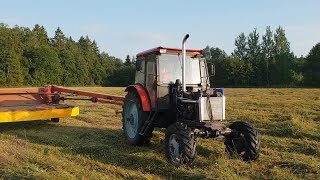 Belarus MTZ-82 Turbo Intercooler Cutting Hay