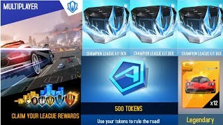 Asphalt 8 MP Champions League Rewards + 3xCL Boxes!