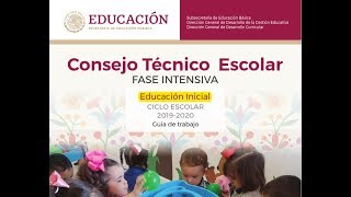 Guía CTE Fase intensiva Educación Inicial 2019