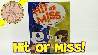 Hit or Miss The Game Where Great Minds Think Alike, GameWright