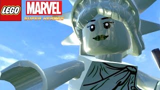 Por Dentro da Estátua da Liberdade - LEGO Marvel Super Heroes #11 Tomando Liberdades Português