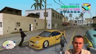 Мой первый хромокей в ГТА ВАЙС СИТИ.  GTA Vice City, ура!