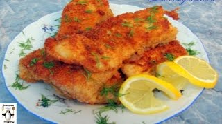 Кефаль рецепты.Кефаль, жареная в кляре по одесски