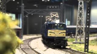 鉄道模型　EF58+10系急行出雲