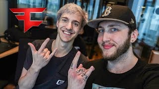 NINJA'S FIRST VLOG (My New Fortnite Pro Team)