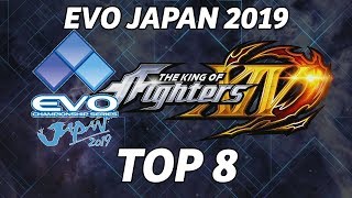 EVO JAPAN 2019 ► KOF14, TOP 8, GRAND FINALS, M', ET, XIAOHAI, SCORE, AKIRA, PINEAPPLE, LAGGIA, SR