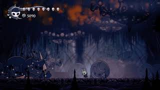 [Hollow Knight] Watcher Knight Boss Fight on Steel Soul Mode *CHANDELIER TRICK*