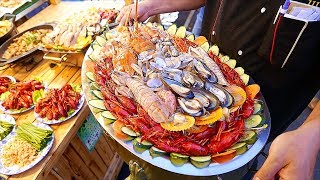 Chinese Street Food - SEAFOOD, INSECTS, NIGHT MARKET FOOD Nanning China