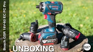 Bosch GSR 18V-60 FC Professional - Unboxing / Overview
