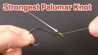How To Tie The STRONGEST Palomar Knot For Braid [Contest WINNER]