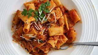 Մարինարայով Մակարոն - Rigatoni with Marinara - Heghineh Cooking Show in Armenian