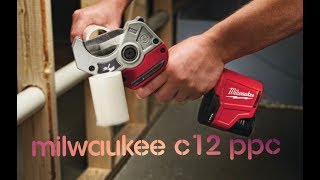 Обзор аккумуляторного трубореза MILWAUKEE C12 PPC