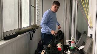 Чистка гладкоствольного ружья со сменными чёками на примере Browning A5