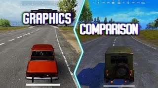 PUBG PC Lite vs PUBG Mobile Emulator Graphics Comparison Test GTX 1050Ti