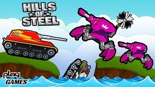 Разгром на ТИТАНЕ! Супер танковая БИТВА онлайн! Эпичная игра HILLS of STEEL