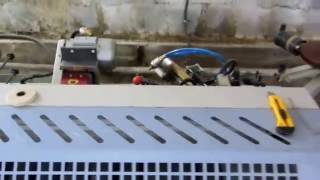 Кромкооблицовочный станок "SIETRO 3.2" проходного типа.