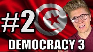Democracy 3: Africa [Gameplay & Let's Play] Tunisia- Part 2