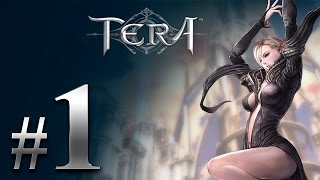 TERA - Прокачка Берсерка - #1 - Выбираем расу и класс в Tera online