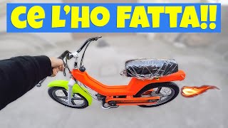 ACCENDIAMO IL ‘SI' PER LA PRIMA VOLTA!!!! ? - Progetto Piaggio SI