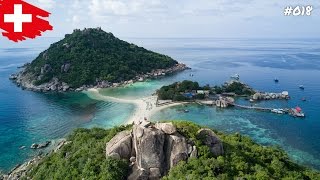 IM PARADIES GESTRANDET? KO NANG YUAN INSELN ? #018 KOH TAO, THAILAND