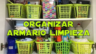 ORGANIZAR ARMARIO PRODUCTOS LIMPIEZA |DJVANESA