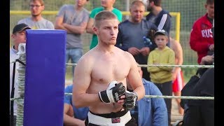 From the ARMY and immediately in MMA Fights.